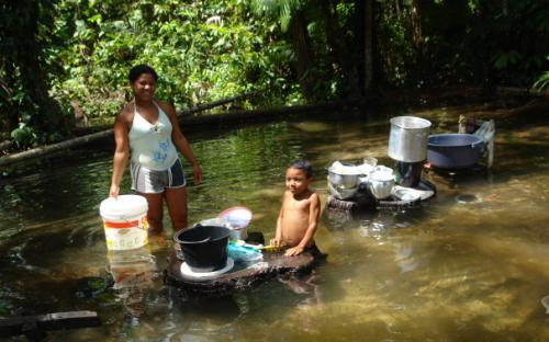 Comunidade quilombola de Nova Esperança de Concórdia, no Pará. Foto: Verena Glass